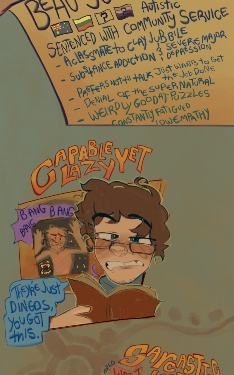 Meet Beau Juno in the Overgrown Shorts Comic